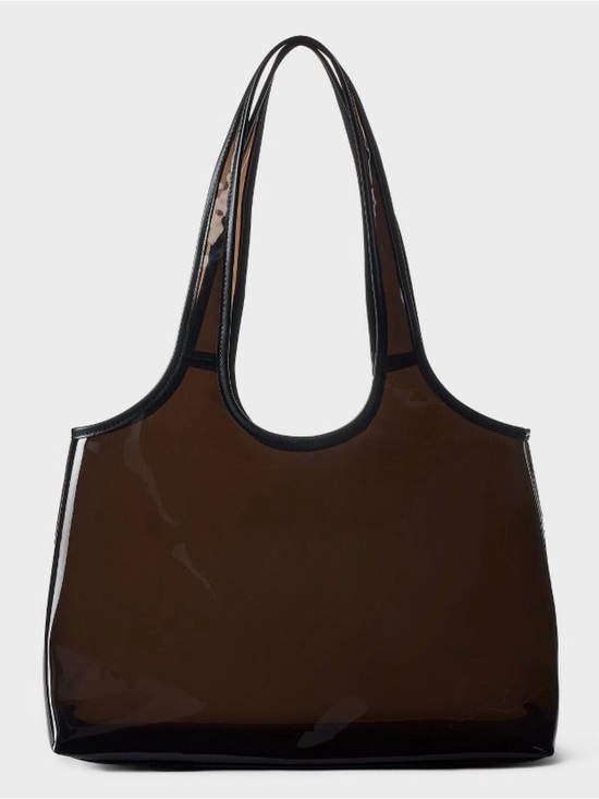 Shade & Shore Handbags - Shade & Shore Black Jelly Beach Tote Bag. Brand New. Viral And Hard To Find.